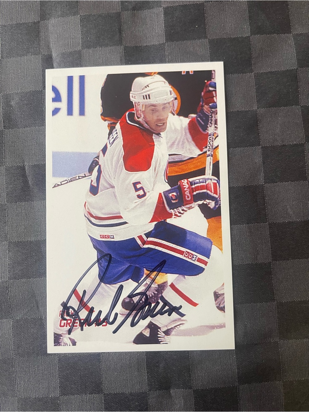 Rick green signed Big card